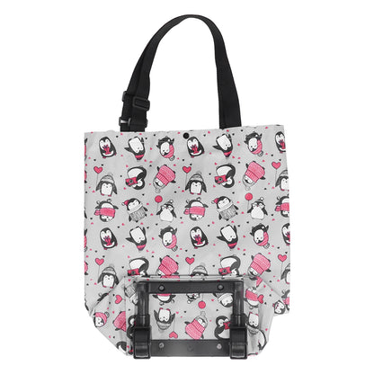 Chariot de Shopping Pliable avec Roulettes pour Homme - Pratique et Fonctionnel