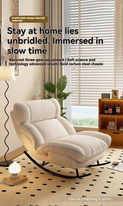 Canapé Paresseux Inclinable et Chaise Longue pour Détente à Domicile