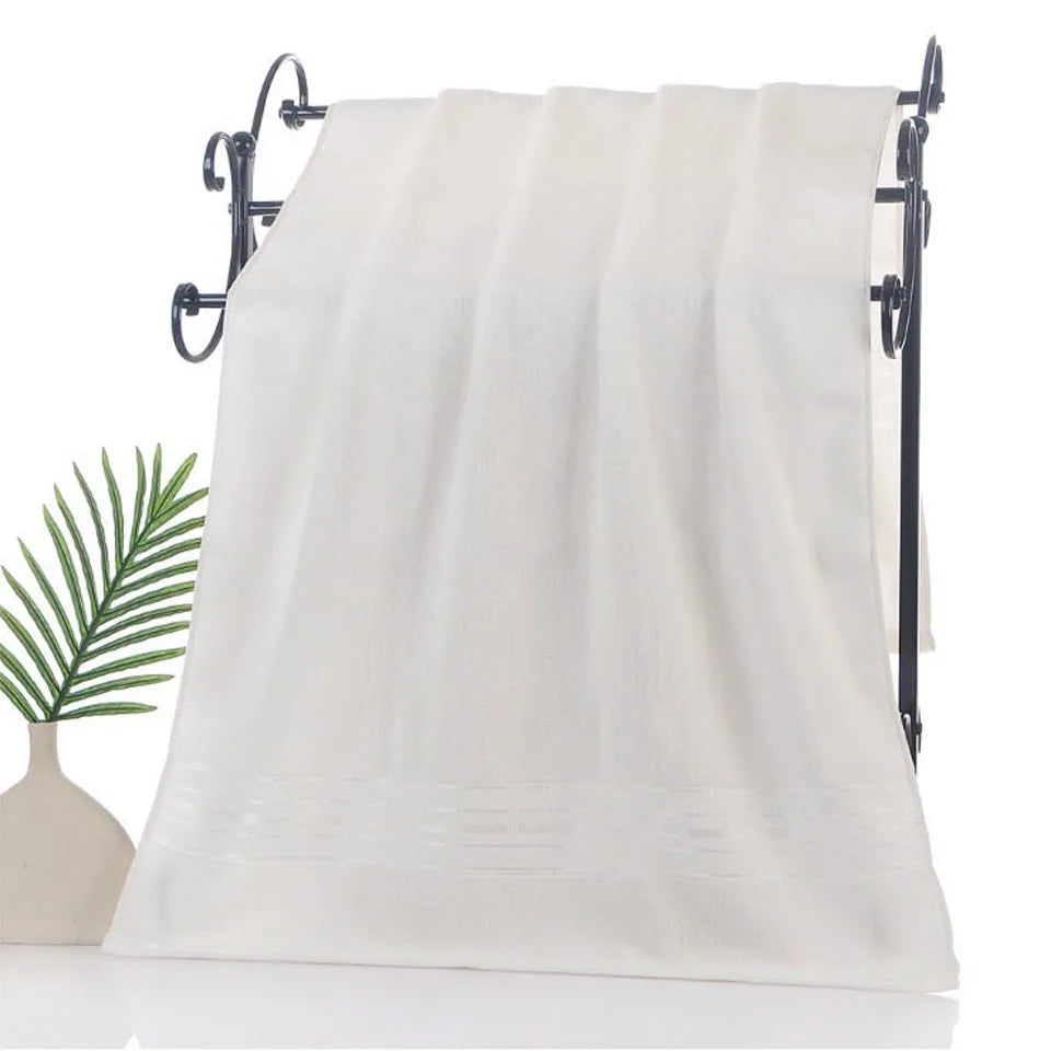 Serviette visage en coton absorbante - Douce et épaisse pour salle de bain