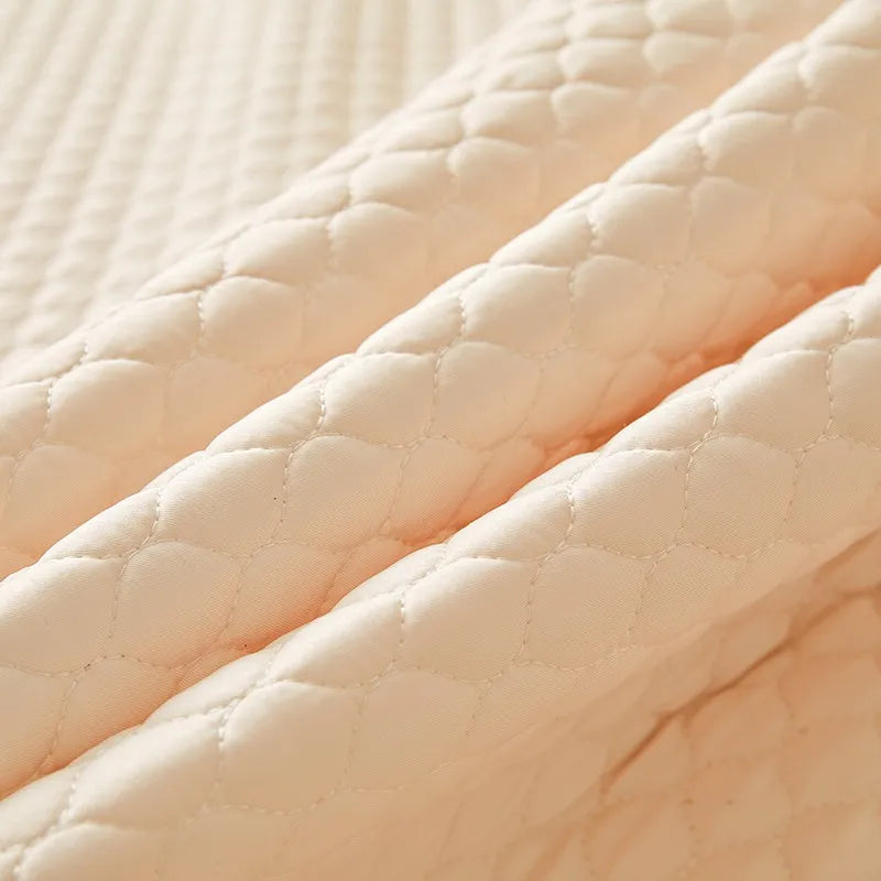 Ensemble de couvre-lit d'été brodé chic - léger et doux, 1 à 3 pièces