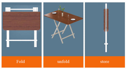 Table Pliable Multifonctionnelle pour Petit Espace et Dortoir