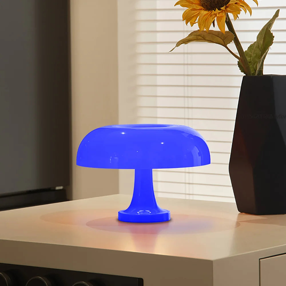Lampe de table moderne orange - Chevet design danois Kevin Art