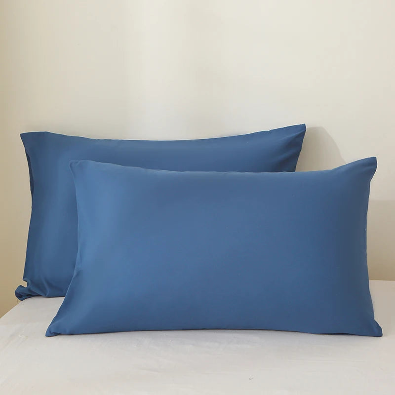 Ensemble de taies d'oreiller 50x65 à 100% en tissu brossé