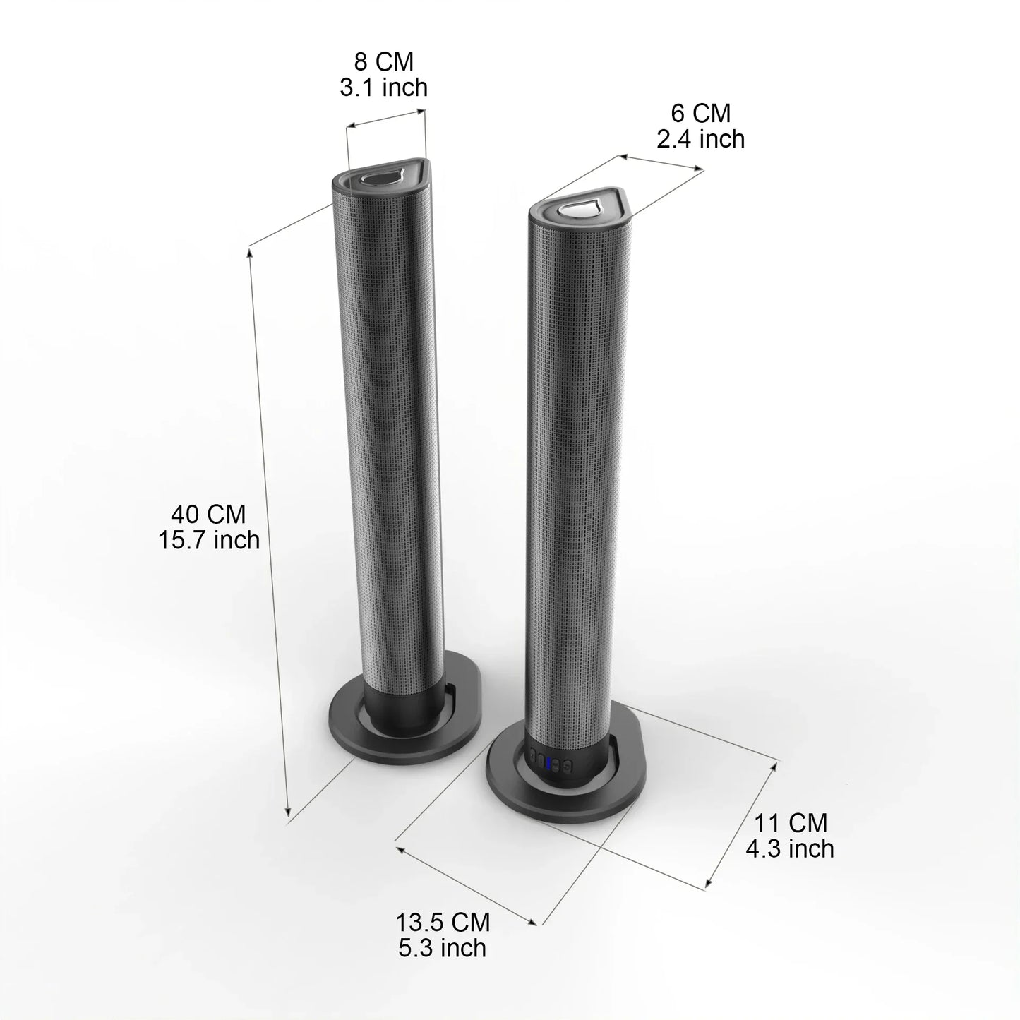 Barre de son 120W Home Cinéma Bluetooth 2 en 1 - Son Détaillé