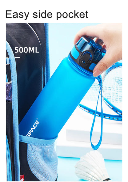 Gourde Sport Tritan Sans BPA - Bouteille d'Eau Portable 350/500ml
