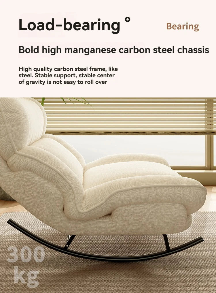 Canapé Paresseux Inclinable et Chaise Longue pour Détente à Domicile