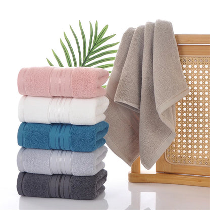 Serviette visage en coton absorbante - Douce et épaisse pour salle de bain