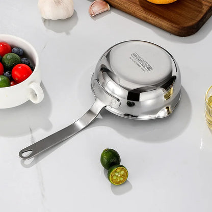 Mini Marmite en Acier Inoxydable 316 - Poêle à Huile Résistante