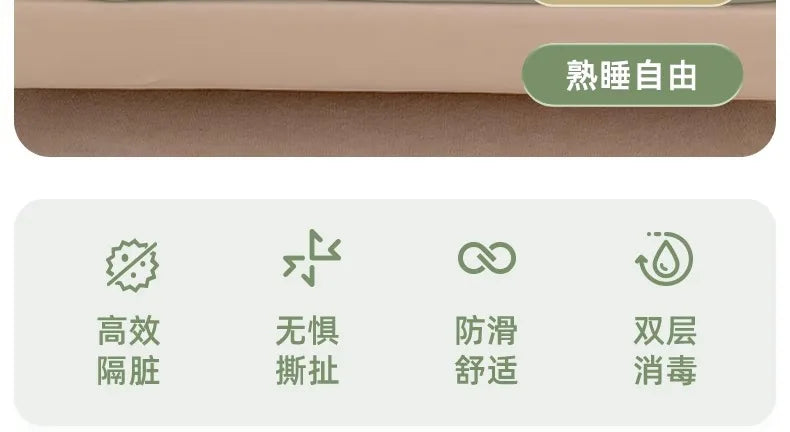 Draps de lit jetables Non tissés avec taies d'oreiller - Voyage Hôtel