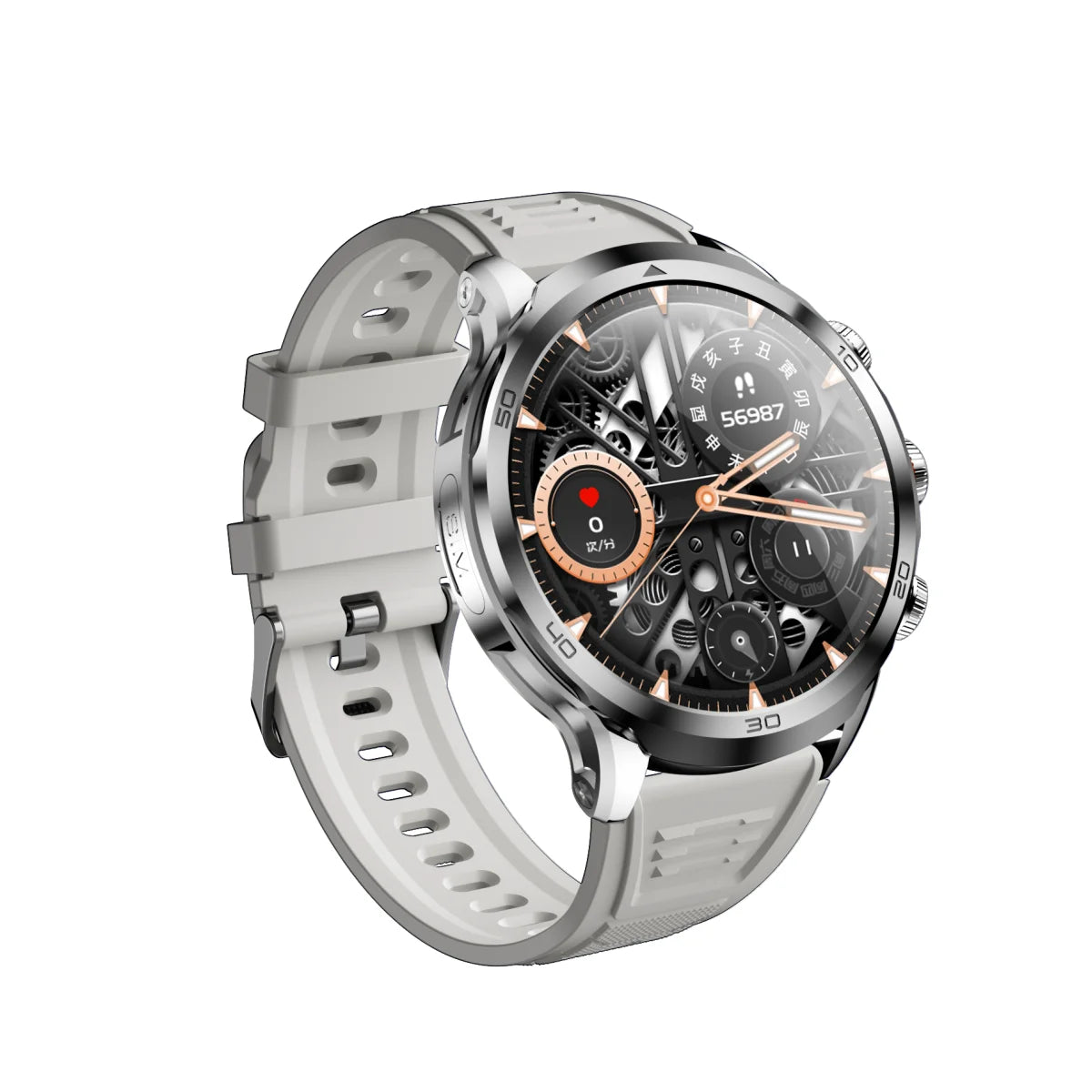 Montre Intelligente H19 Android 10.0 avec Caméra Rotative 1,95" AMOLED