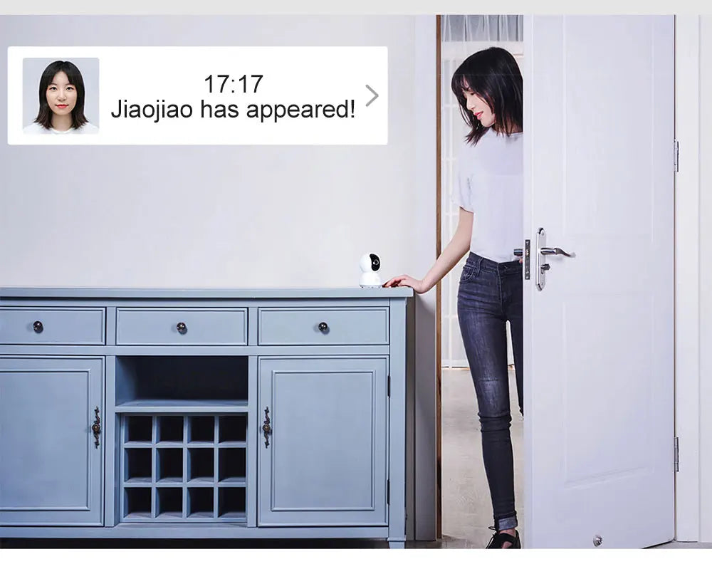 Caméra de Sécurité Xiaomi 360° 2K avec Détection AI et Vision Nocturne