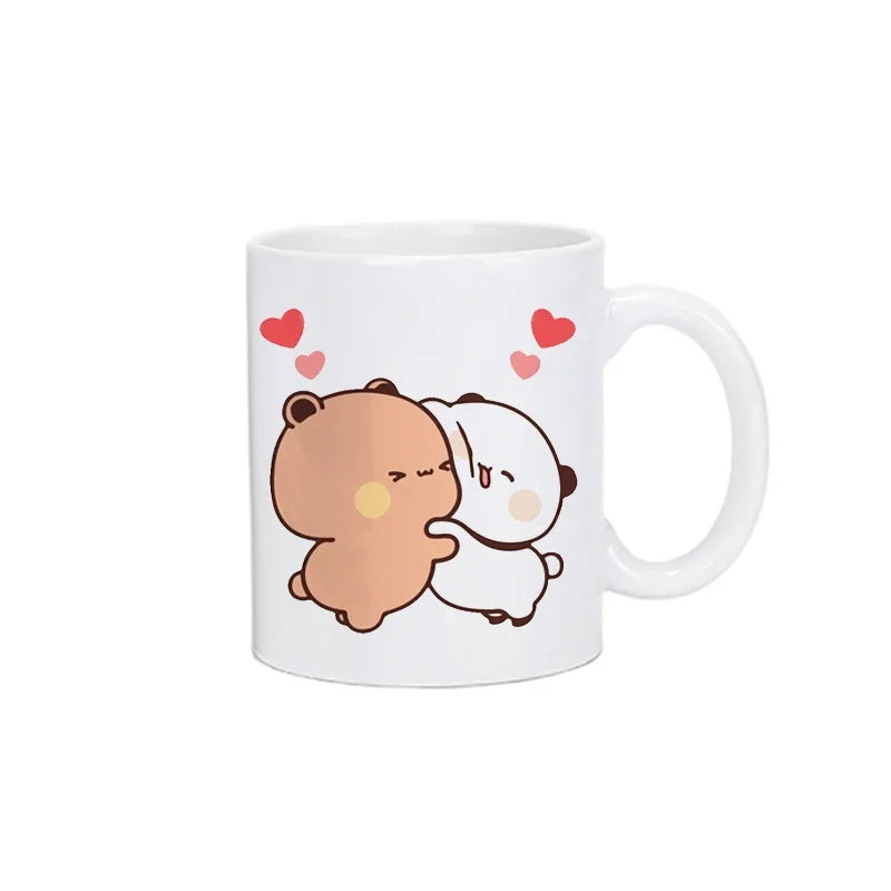 Tasse Moka Panda Bubu Dudu - Cadeau Mignon Couple et Amis