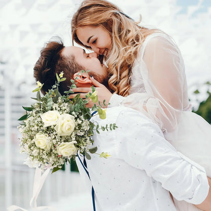 Bouquets de Fleurs Artificielles pour Décoration Maison - 10/15 Pcs