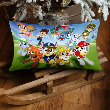 Taie d'oreiller Double Face Hot Dogs P-Paws - Décoration Maison