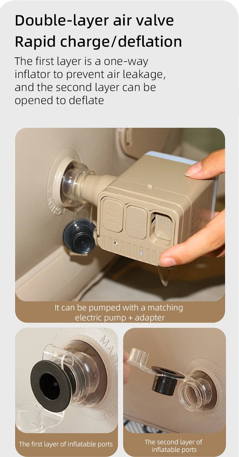 Canapé Gonflable Automatique & Tente de Camping Portable – Oncle Escargot