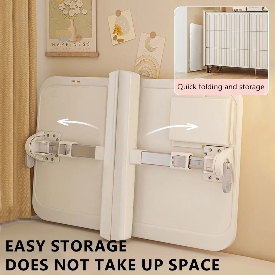 Bureau d'Ordinateur Pliable et Réglable pour Petite Espace