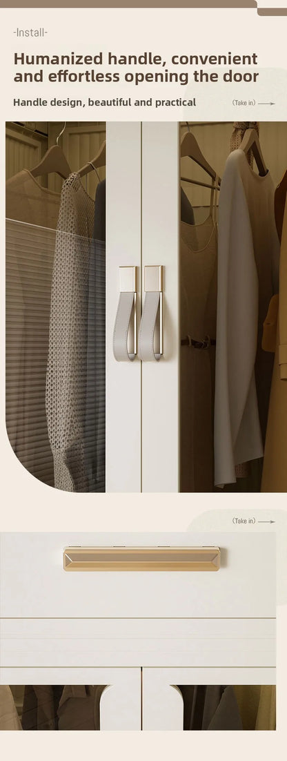 Armoire de rangement pliable multifonction pour vêtements et maison
