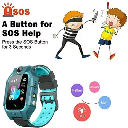 Montre Intelligente 4G pour Enfants - GPS, SOS, Caméra, Étanche