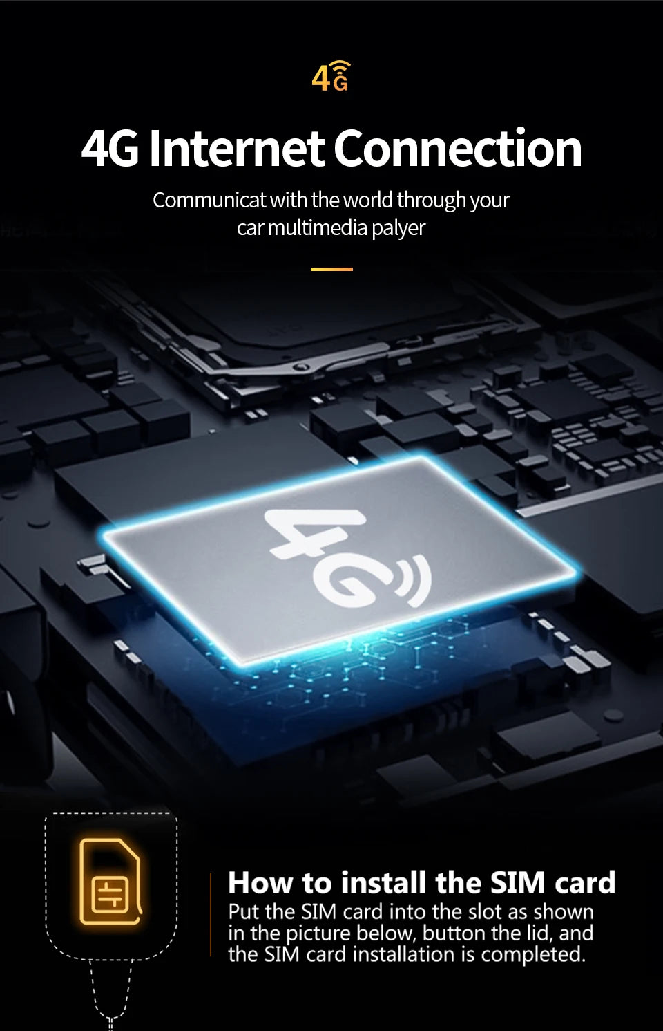 Autoradio GPS Android 13 pour VW, Skoda, Golf, Passat - 2Din