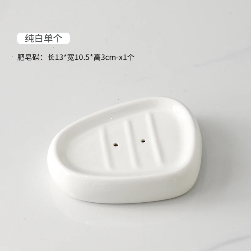 Set d'accessoires de salle de bains en céramique chinoise élégante