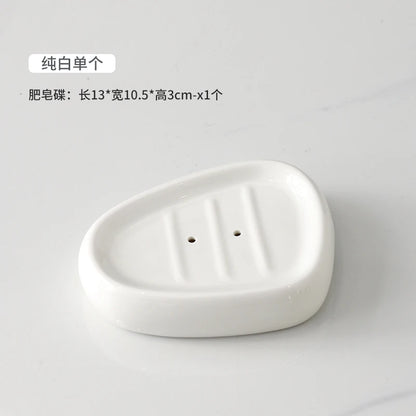 Set d'accessoires de salle de bains en céramique chinoise élégante