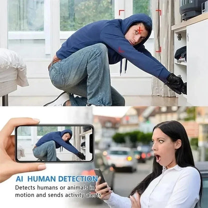 Caméra Mini X5 1080P : Vision Nocturne et Détection de Mouvement