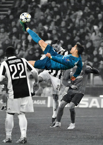 Affiche de Football HEROCROSS - Art Mural Étoiles en Toile