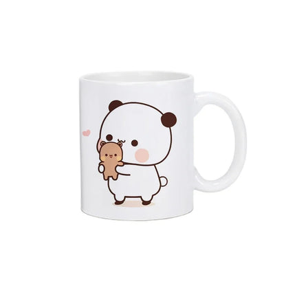 Tasse Moka Panda Bubu Dudu - Cadeau Mignon Couple et Amis