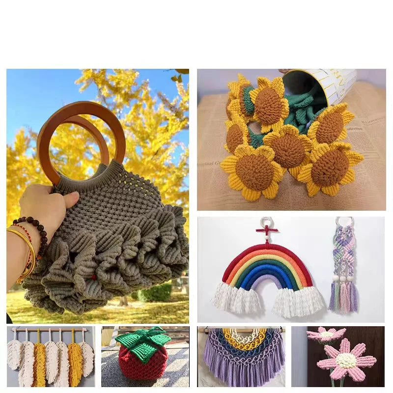 Corde en coton naturel 4mm pour macramé - 10m de créativité DIY