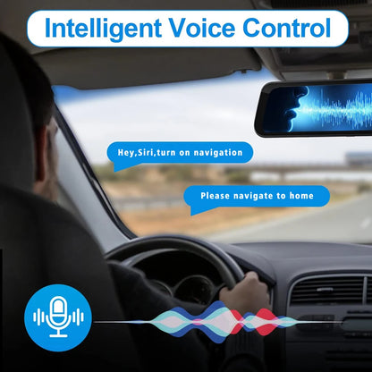 Dashcam 4K 3840P avec Carplay, GPS et WiFi - Caméra Voiture