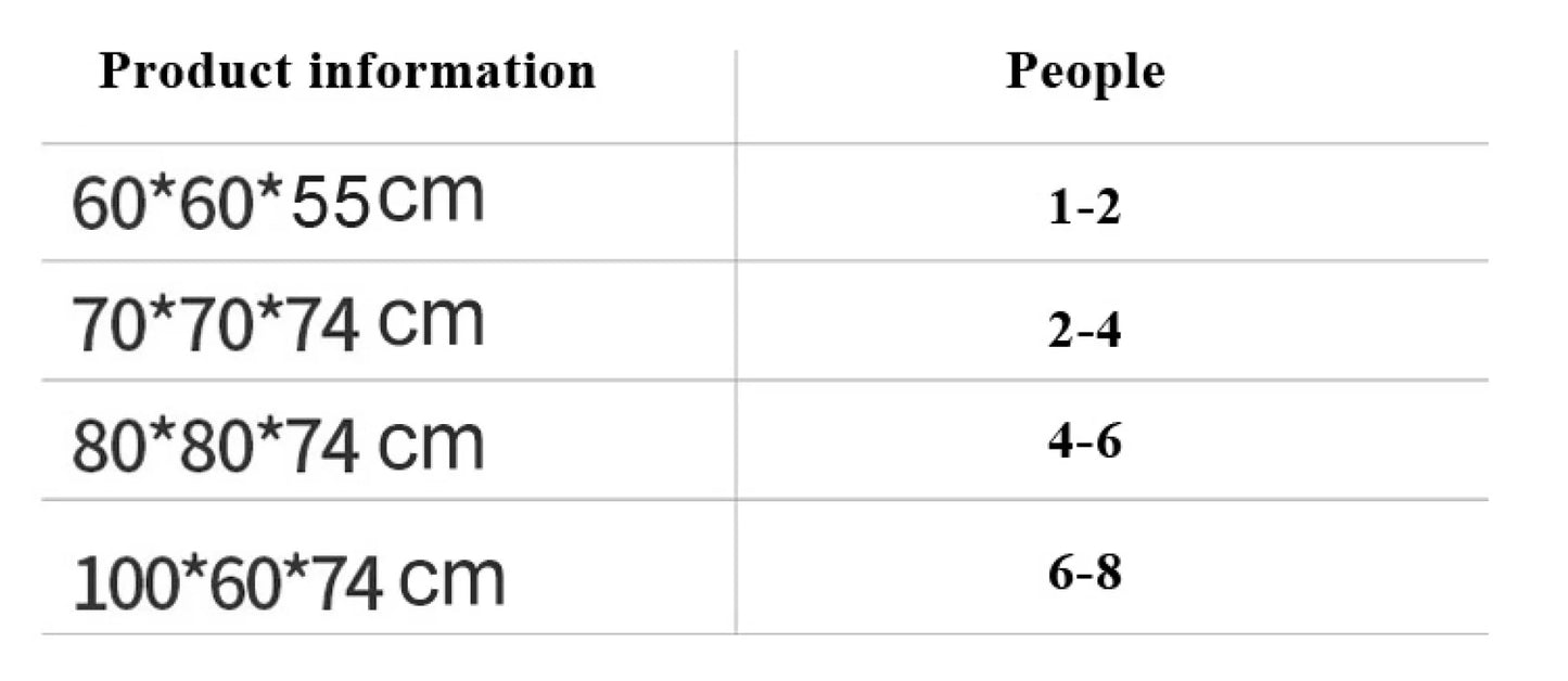 Table Pliable Multifonctionnelle pour Petit Espace et Dortoir