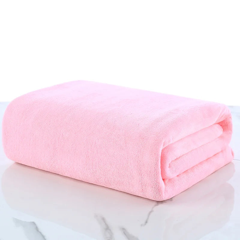 Serviette de bain microfibre douce, absorbante et à séchage rapide