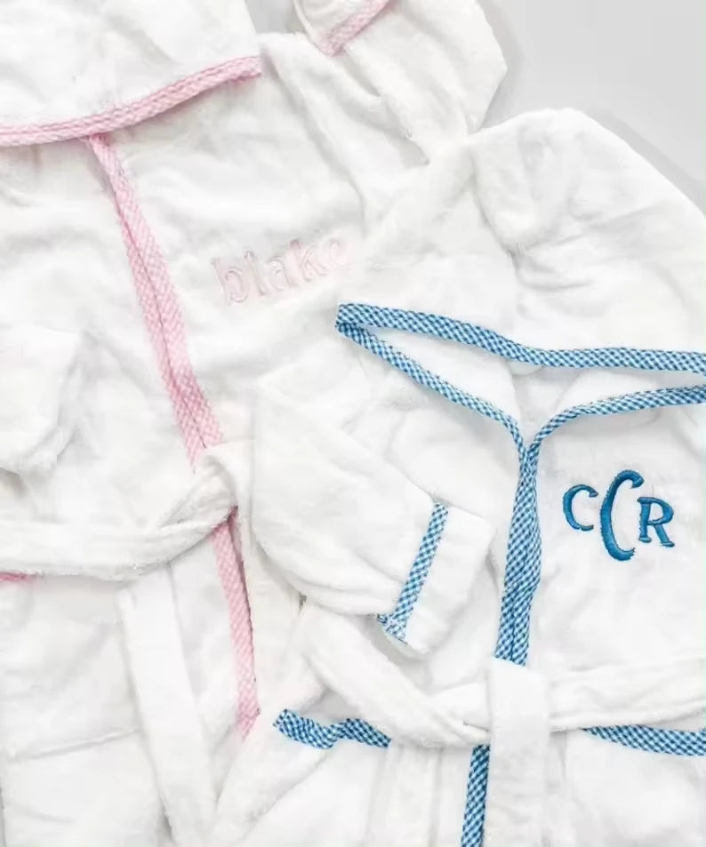 Peignoirs à capuche Mudbala en Terry pour enfants - 4 saisons