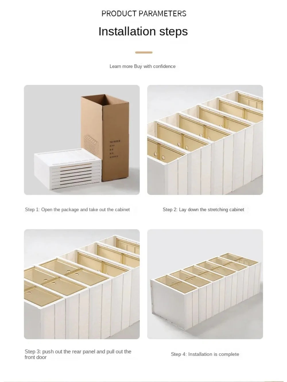 Boîte de rangement à chaussures pliable en plastique transparente