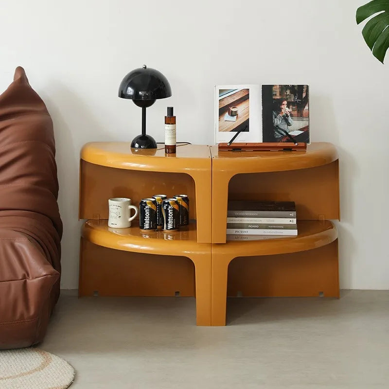 Table Basse Circulaire Nordique Créative – Design Modulable 2025