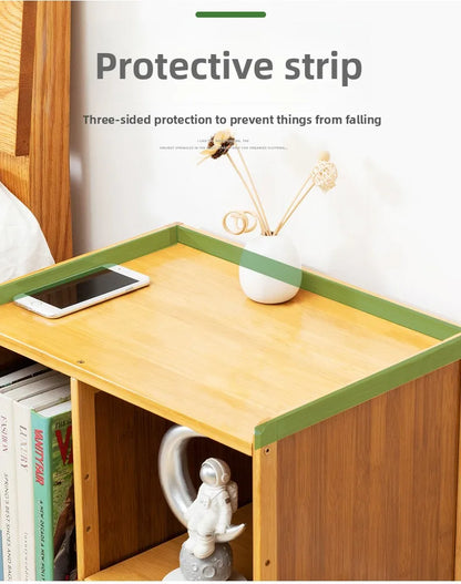 Table de chevet en bois massif - Armoire de rangement moderne