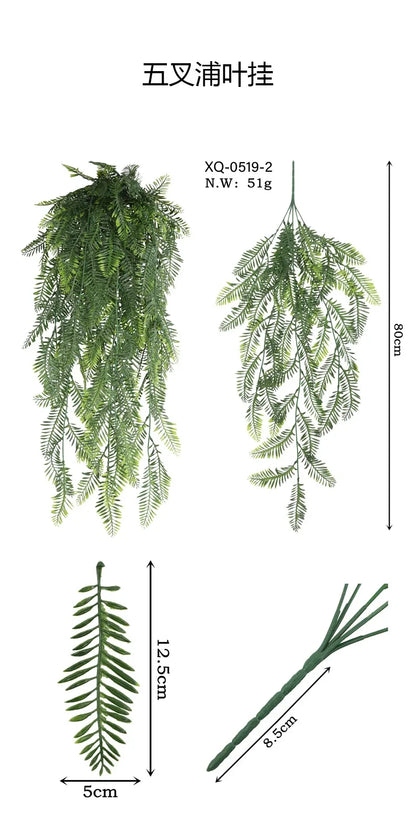 Vigne Persane Artificielle 90cm - Décoration Murale Élégante