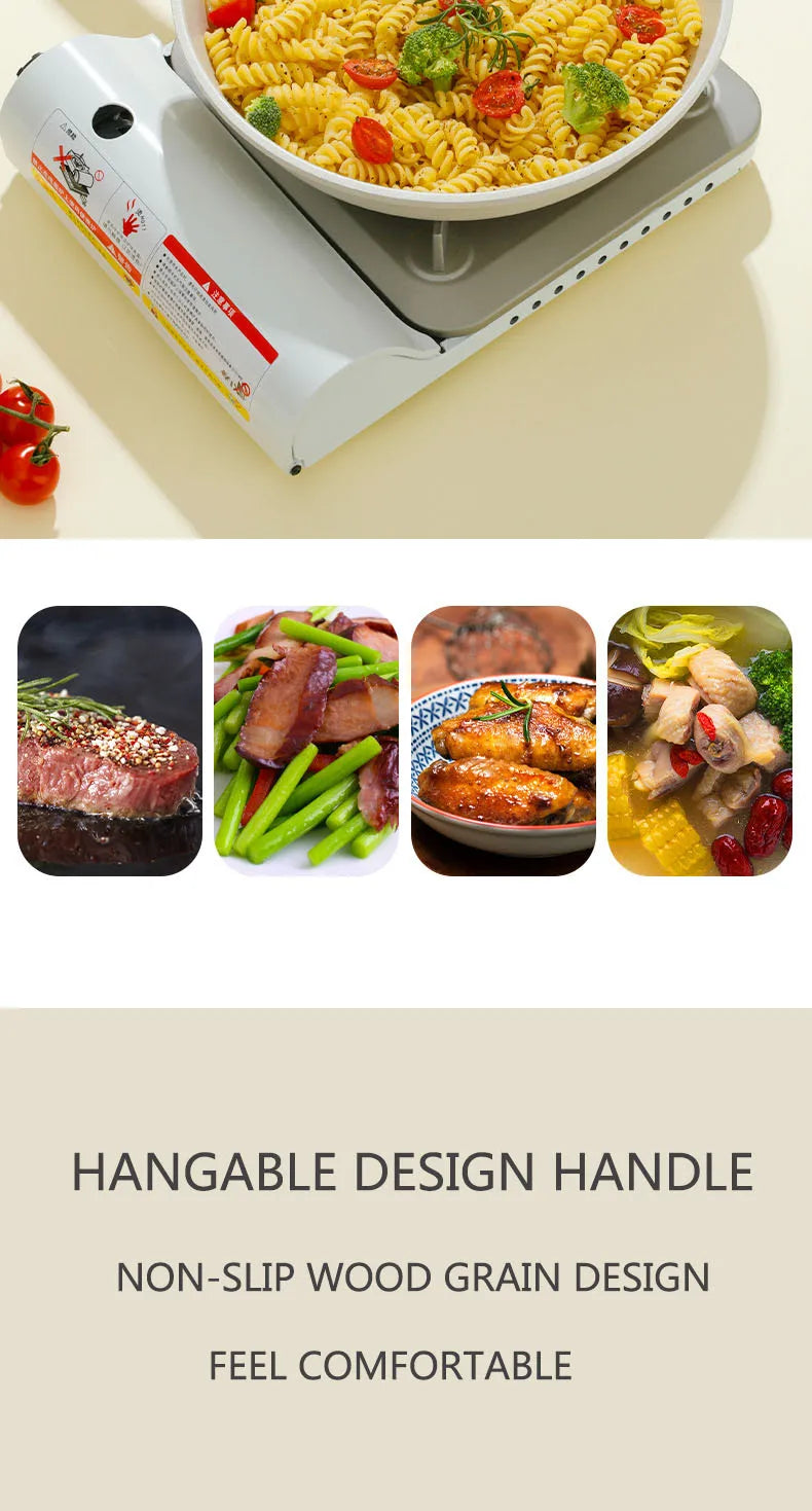 Wok en céramique antiadhésif pour cuisson universelle - Durable et efficace