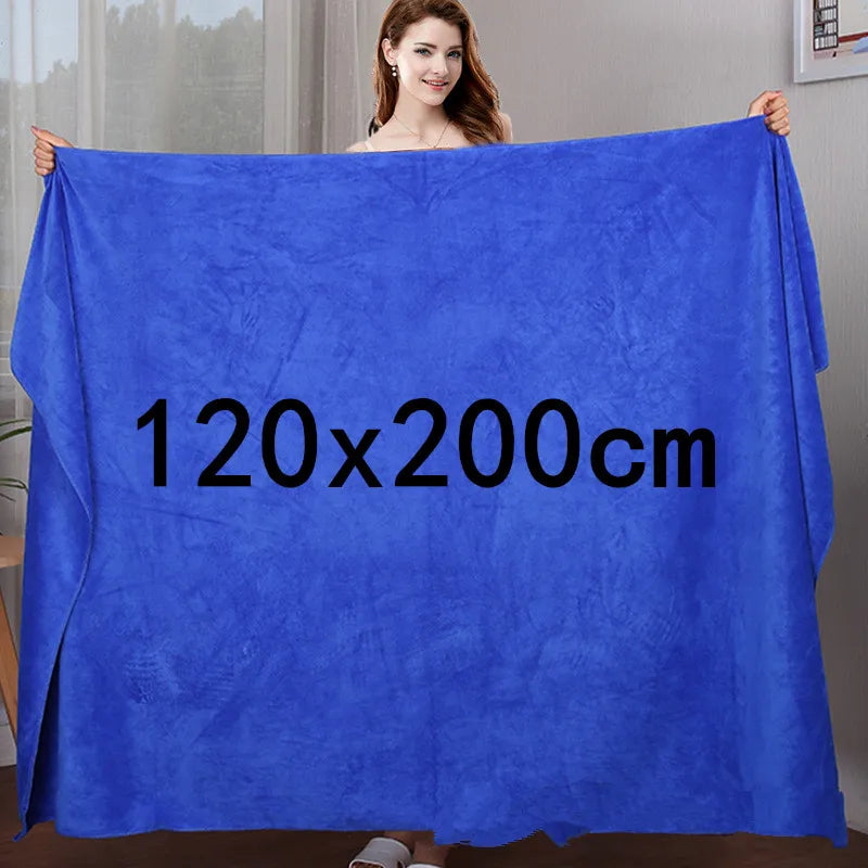 Serviette de bain en microfibre super absorbante et douce