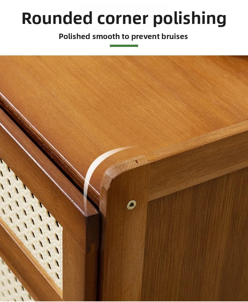 Table de chevet avec tiroir - Armoire de rangement élégante