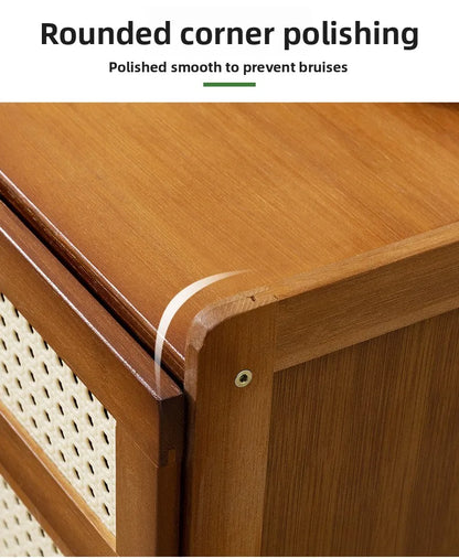 Table de chevet avec tiroir - Armoire de rangement élégante