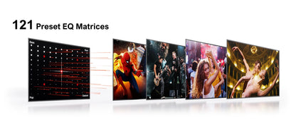 Corde TIMEA - Barre de Son 7.1, 330W, Contrôle Intelligent, Noir