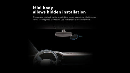 DDPAI Mini Pro 1296P Dash Cam - Caméra DVR WiFi pour Voiture