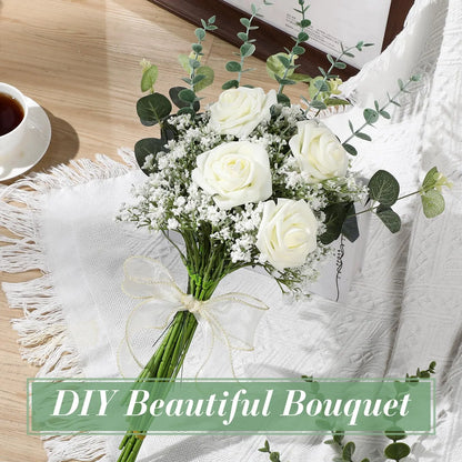 Bouquets de Fleurs Artificielles pour Décoration Maison - 10/15 Pcs