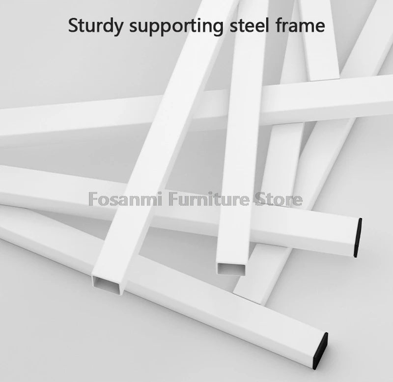 Bureau de jeu et d'étude avec rangement, coins arrondis