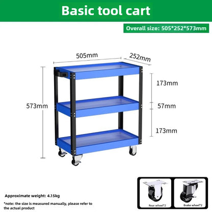 Chariot à Outils BaoLian avec Roues - Organisateur Atelier Garage