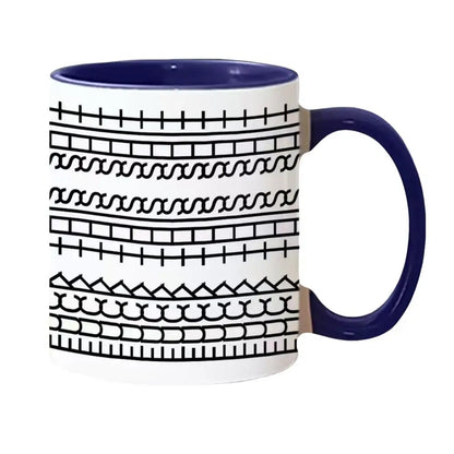 Tasse en céramique avec message caché - Cadeau unique pour café