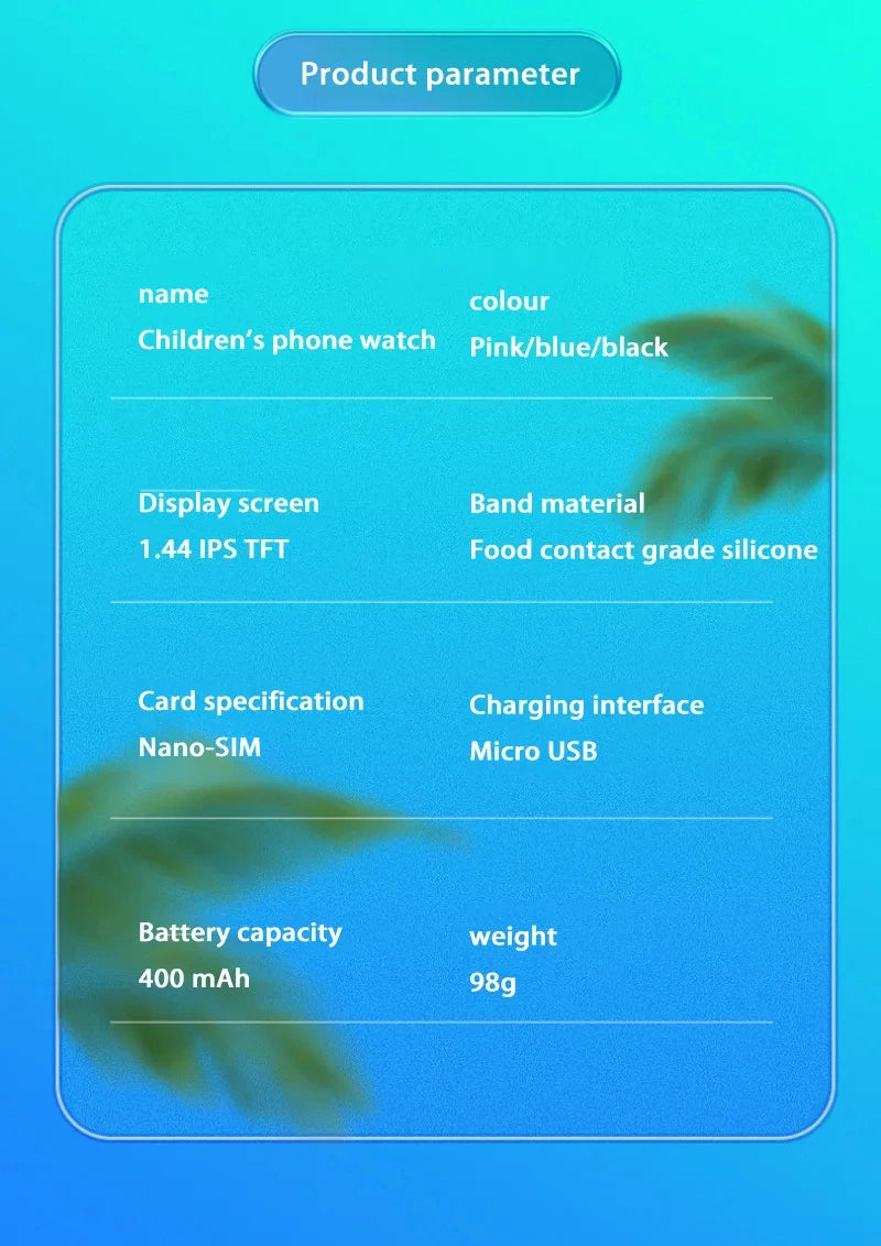 Montre Intelligente Enfant 4G Xiaomi MIJIA - GPS, Appel SOS, Étanche