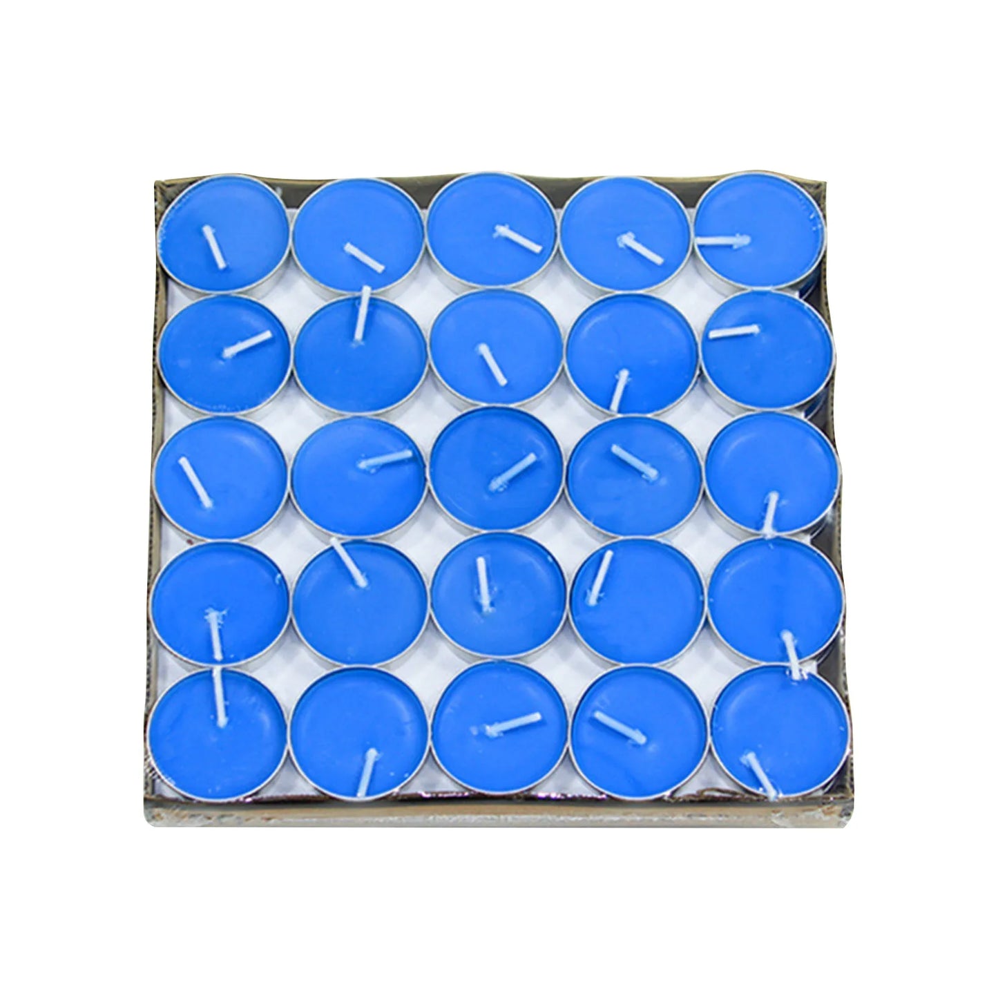 Bougies parfumées à la citronnelle - Lot de 50, anti-insectes et romantiques