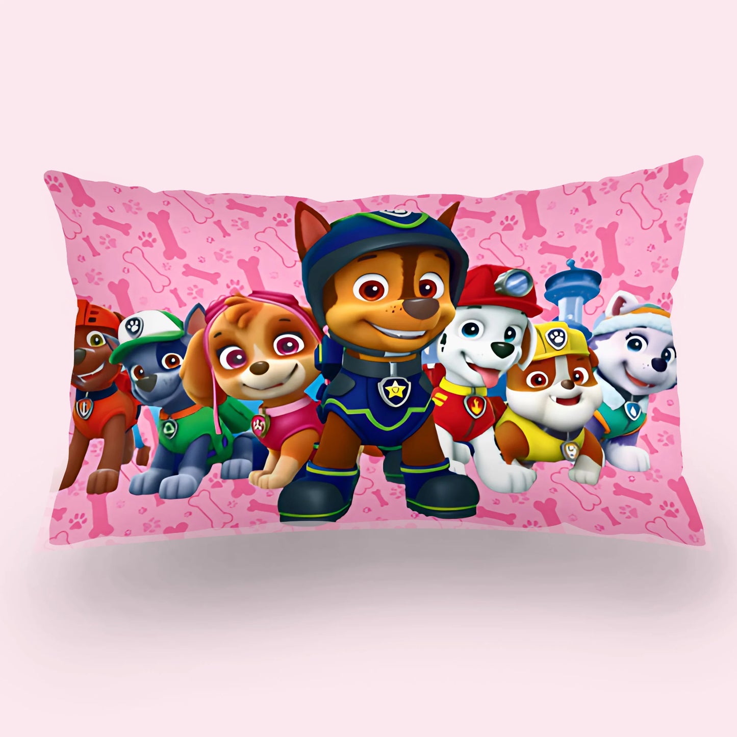 Taie d'oreiller Double Face Hot Dogs P-Paws - Décoration Maison